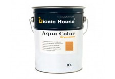 «AQUA COLOR» UV-protect Сонцезахисна фарба для дерева 10л Дуб А105