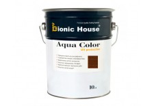 «AQUA COLOR» UV-protect Сонцезахисна фарба для дерева 10л Горіх А110