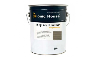 «AQUA COLOR» UV-protect Сонцезахисна фарба для дерева 10л Вільха