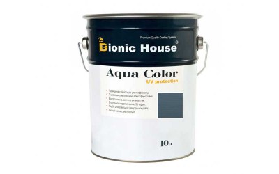 «AQUA COLOR» UV-protect Сонцезахисна фарба для дерева 10л Крайола
