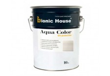 «AQUA COLOR» UV-protect Сонцезахисна фарба для дерева 10л Білий дуб