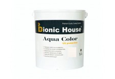 «AQUA COLOR» UV-protect Сонцезахисна фарба для дерева 2,5л Білий А101