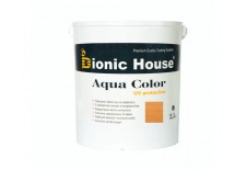 «AQUA COLOR» UV-protect Сонцезахисна фарба для дерева 2,5л Дуб А105