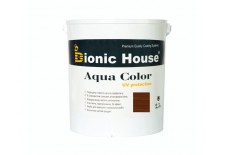 «AQUA COLOR» UV-protect Сонцезахисна фарба для дерева 2,5л Горіх А110