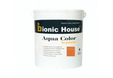 «AQUA COLOR» UV-protect Сонцезахисна фарба для дерева 2,5л Мигдаль А112