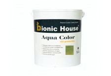 «AQUA COLOR» UV-protect Сонцезахисна фарба для дерева 2,5л Смарагд А114