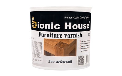 «Меблевий лак» Joncryl Bionic-House 0,8л Безбарвний Напівматовий