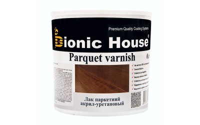 «Паркетний лак» Joncryl Bionic-House 0,8л Безбарвний Глянцевий
