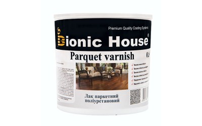 «Паркетний лак» ультрастійкий Joncryl Bionic-House 0,8л Безбарвний Матовий