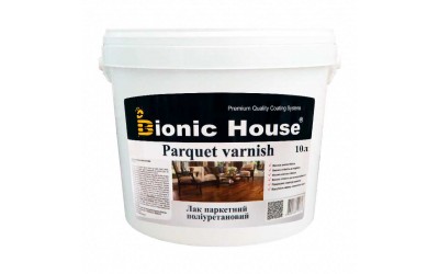 «Паркетний лак» ультрастійкий Joncryl Bionic-House 10л Безбарвний Глянцевий