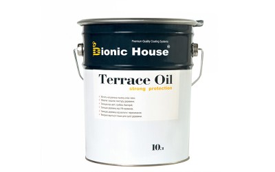 «Terrace Strong Oil» Олія для терас Bionic-House 10л Безбарвний