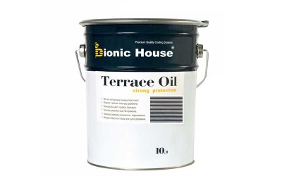 «Terrace Strong Oil» Олія для терас Bionic-House 10л Серый