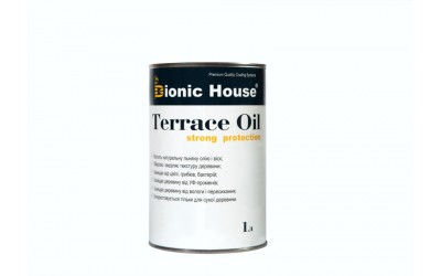«Terrace Strong Oil» Олія для терас Bionic-House 1л Безбарвний