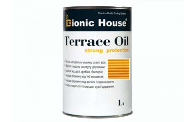 «Terrace Strong Oil» Олія для терас Bionic-House 1л Сосна