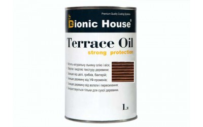 «Terrace Strong Oil» Олія для терас Bionic-House 1л Палісандр