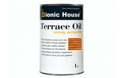 «Terrace Strong Oil» Олія для терас Bionic-House 1л Ірис