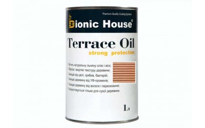 «Terrace Strong Oil» Олія для терас Bionic-House 1л Клен