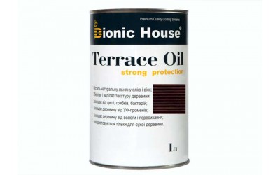 «Terrace Strong Oil» Олія для терас Bionic-House 1л Гебан