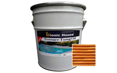 «Terrace Tung Oil» Терасна тунгова олія Bionic-House 10л Ірис
