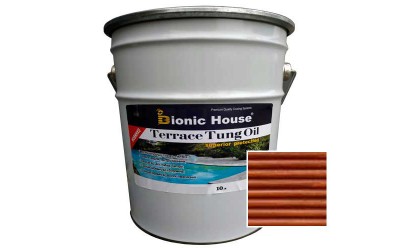 «Terrace Tung Oil» Терасна тунгова олія Bionic-House 10л Тік