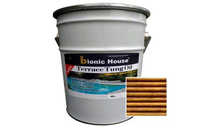 «Terrace Tung Oil» Терасна тунгова олія Bionic-House 10л Горіх