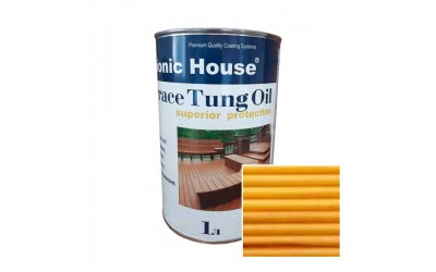 «Terrace Tung Oil» Терасна тунгова олія Bionic-House 1л Сосна