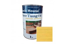 «Terrace Tung Oil» Терасна тунгова олія Bionic-House 1л Світлий дуб