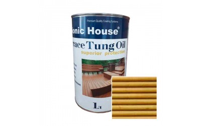 «Terrace Tung Oil» Терасна тунгова олія Bionic-House 1л Дуб