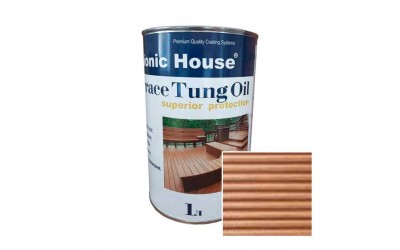 «Terrace Tung Oil» Терасна тунгова олія Bionic-House 1л Клен