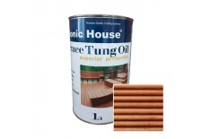«Terrace Tung Oil» Терасна тунгова олія Bionic-House 1л Мигдаль