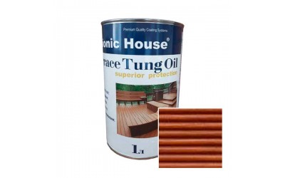 «Terrace Tung Oil» Терасна тунгова олія Bionic-House 1л Тік