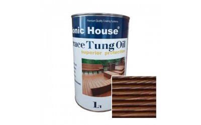 «Terrace Tung Oil» Терасна тунгова олія Bionic-House 1л Палісандр