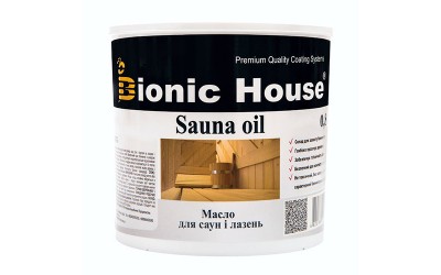 «Sauna Oil» Олія для обробки саун Bionic-House 0,8л Безбарвний
