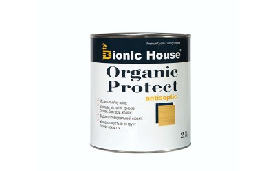 Антисептик для деревини ORGANIC PROTECT Bionic-House 2,8л Безбарвний