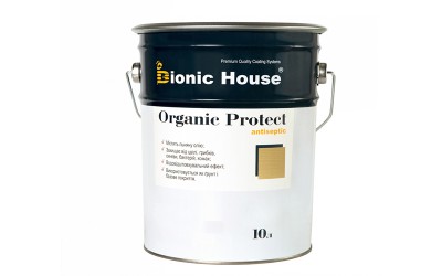 Антисептик для деревини ORGANIC PROTECT Bionic-House 10л Безбарвний