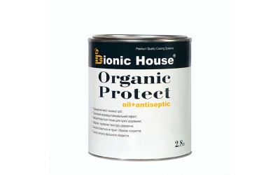 Антисептик для деревини ORGANIC PROTECT OIL Bionic-House 2,8л Безбарвний
