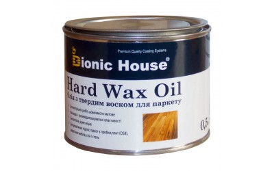 Олія для підлоги з твердим воском HardWax Oil 0,5л Безбарвний
