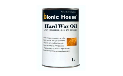 Олія для підлоги з твердим воском HardWax Oil 1л Безбарвний