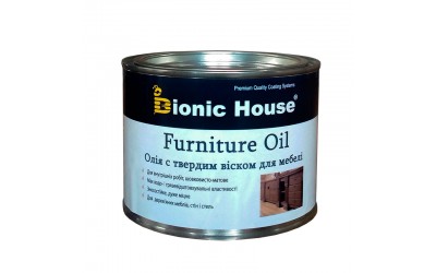 Олія для меблів з твердим воском Furniture Oil 0,5л Безбарвний