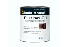 Олія для меблів з твердим воском Furniture Oil 2,8л Безбарвний