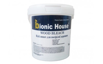 Відбілювач для дерева без хлору WOOD BLEACH Bionic-House 1л Безбарвний