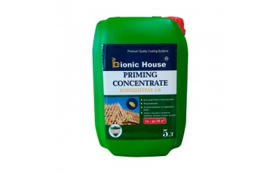 Priming Concentrate 1:9 Невимивний антисептик для дерев'яних кроквяних систем 5л Безбарвний
