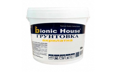 Ґрунтовка для дерева акрилатна Bionic-House 10л Безбарвний