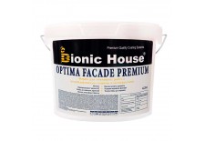 Optima Facade Premium - Фасадна фарба гідрофобна 4,2кг Білий