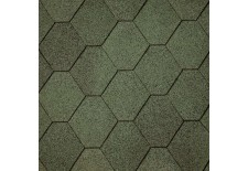 Бітумна черепиця Superglass Hex (03) Amazon Green